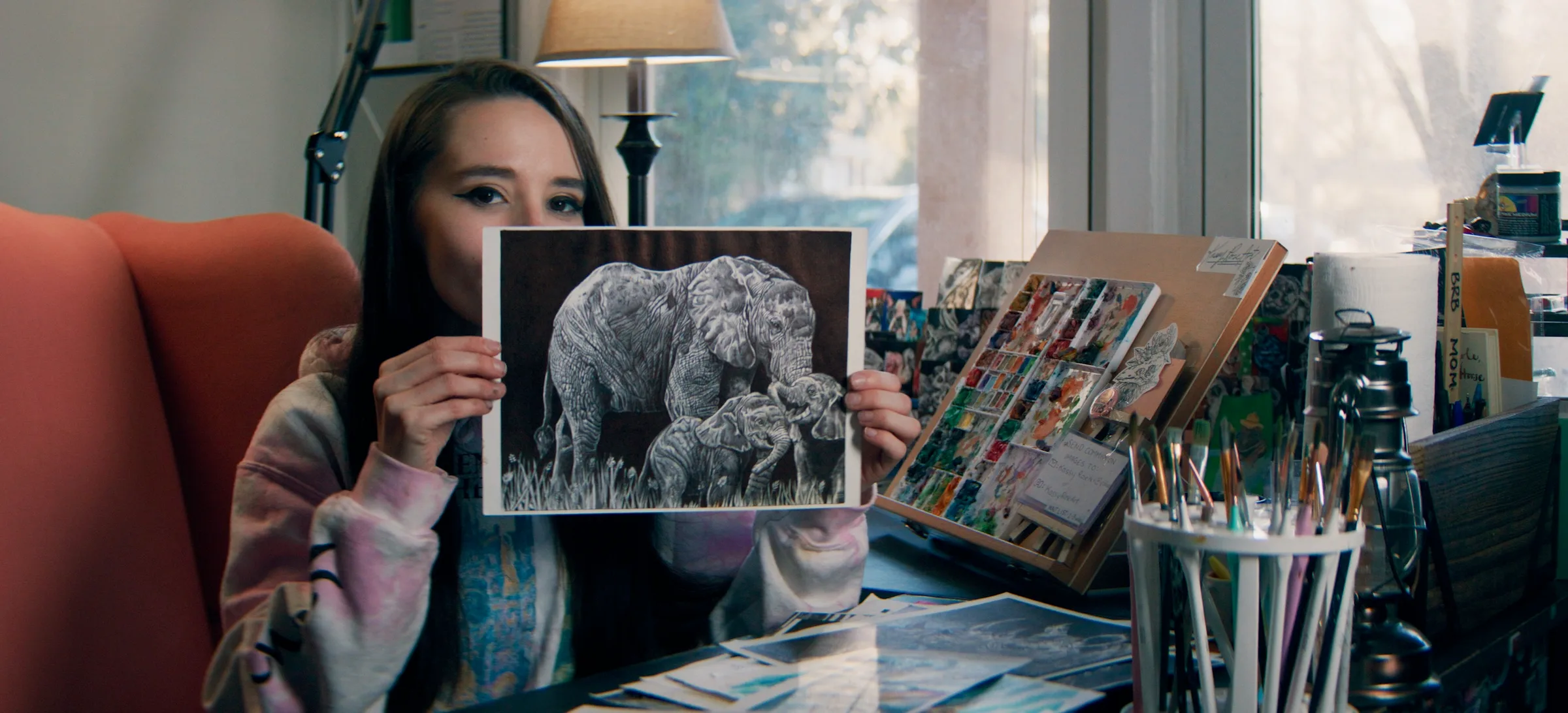 St. Augustine Artist Turns Ballpoint Pen Drawings Into Animal Advocacy