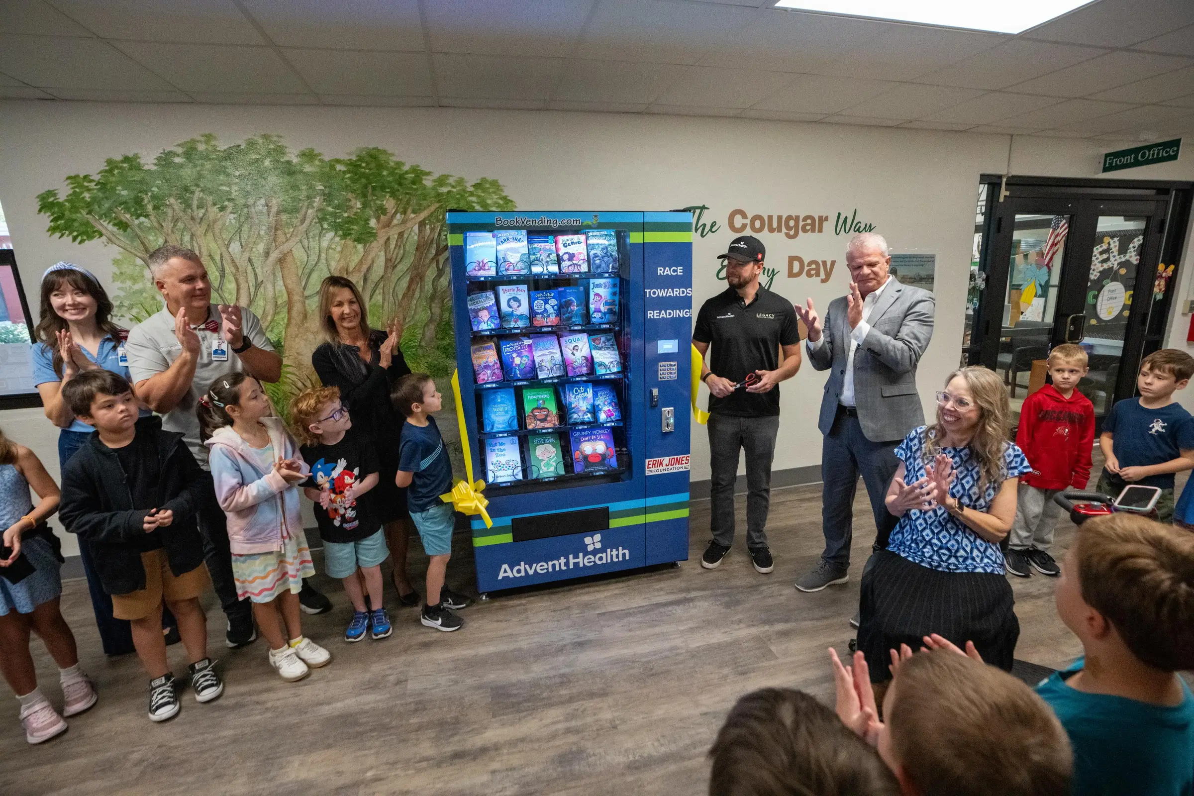 New Book Vending Machine Puts Reading Rewards in Students’ Hands