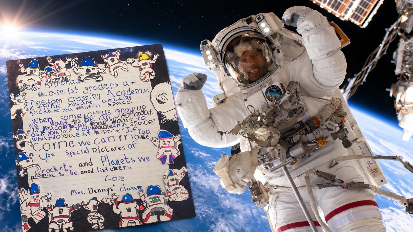 Freedom Crossing Students to Talk Live With NASA Astronauts on November 10, 2026