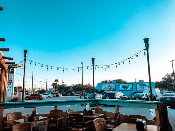 Patio at Hurricane Grill and Wings in St. Augustine