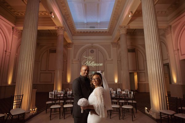 deshazo and jacarra wilkinson host social distancing wedding in st augustine florida