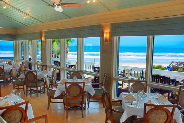 interior of the reef oceanfront restaurant in st augustine