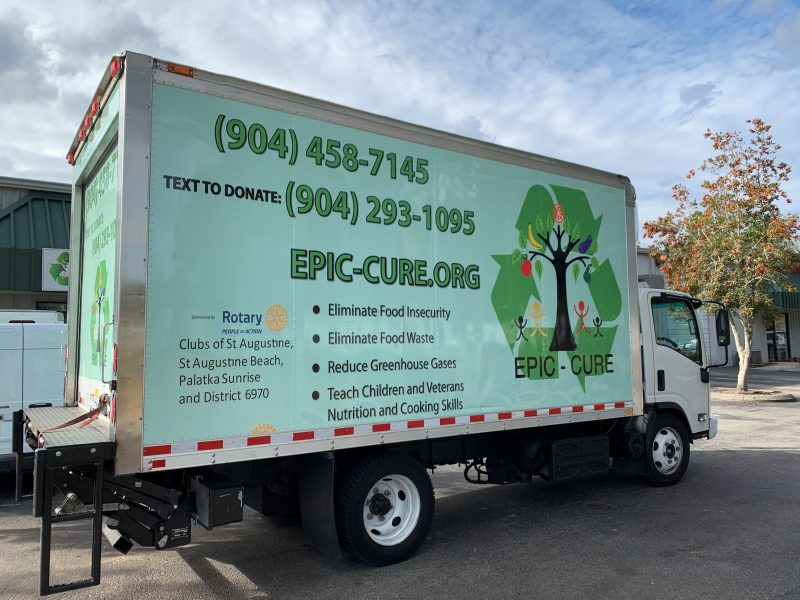 St. Augustine Community Comes Together to Help Epic-Cure Get Refrigerated Truck