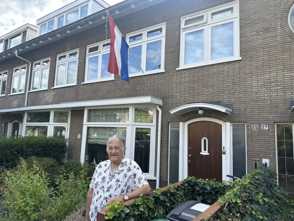 Local Willem “Wim” Blees Returns to His Childhood Home in the Netherlands Bringing Back Memories of Wartime Courage