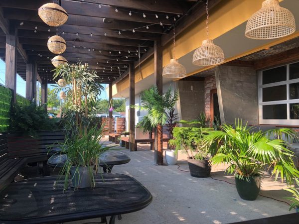 the exterior of odd birds cocktail lounge and kitchen in st augustine