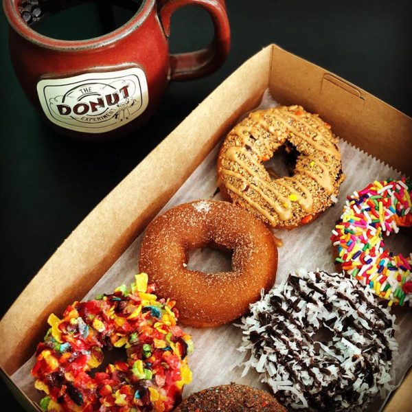 custom donuts fom the donut experiment in a box