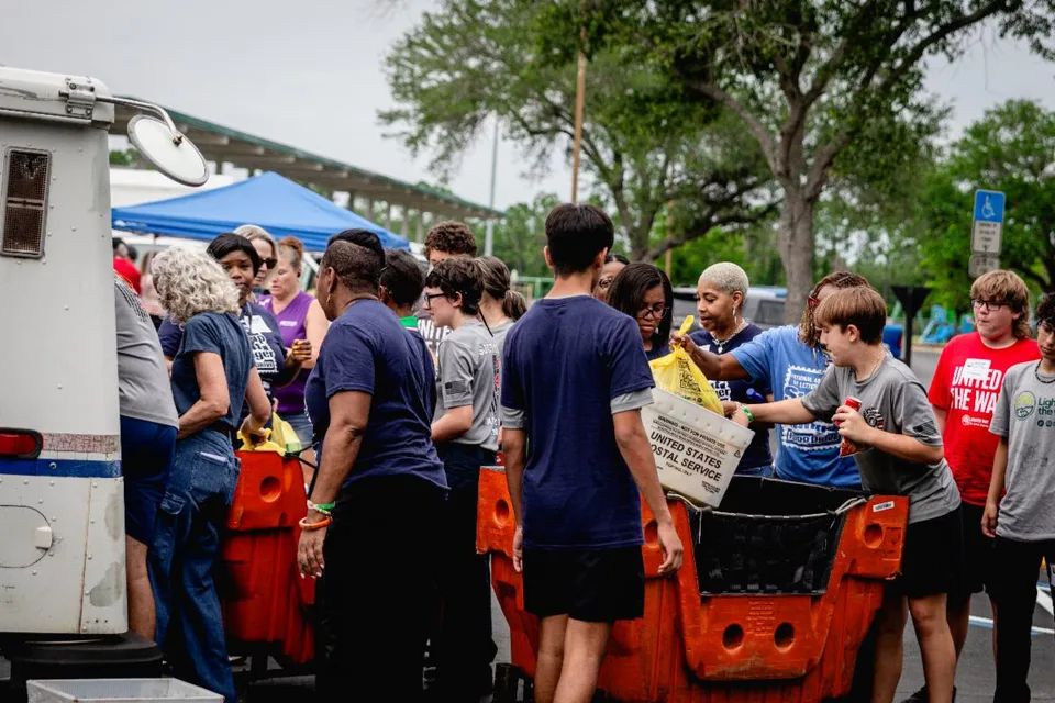 St. Johns County Comes Together to Collect 25 Tons of Food for Families in Need