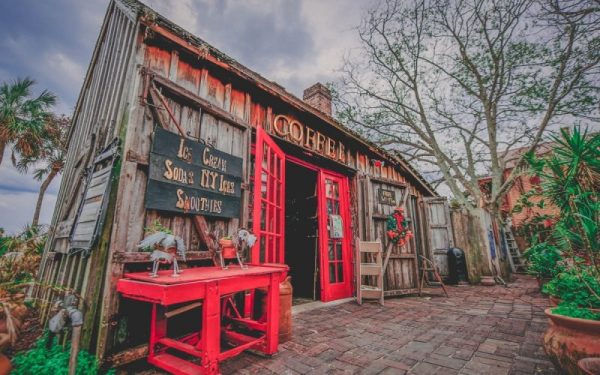 Old Building that is now home to Crucial Coffee Cafe