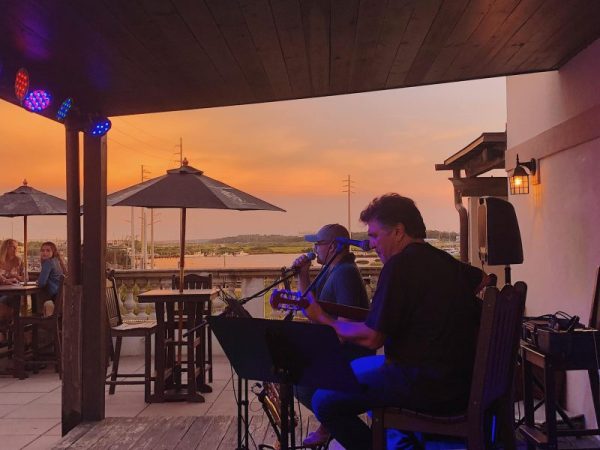 Tony & Alex performing at the Cellar Upstairs located at San Sebastian Winery in St. Augustine