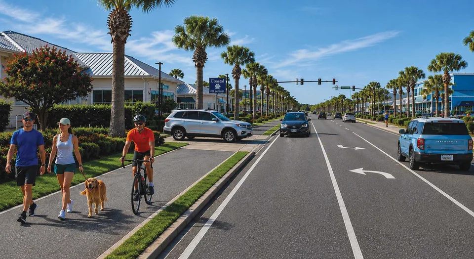 Residents Challenge SUN Trail Route Along A1A Beach Boulevard