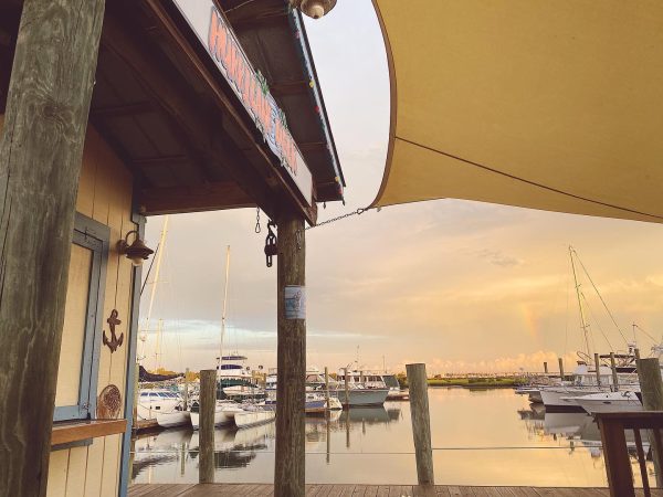 View from Hurricane Patty's in St. Augustine