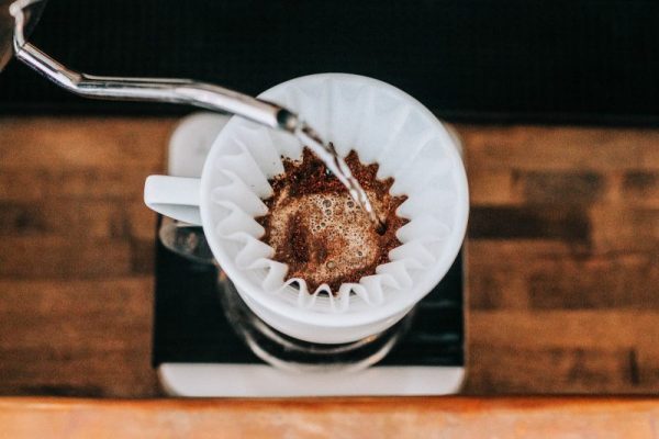 City Perks Coffee Co in St. Augustine making coffee