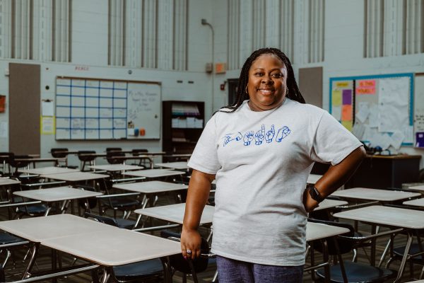 american sign language teacher kiara williams pedro menendez high school