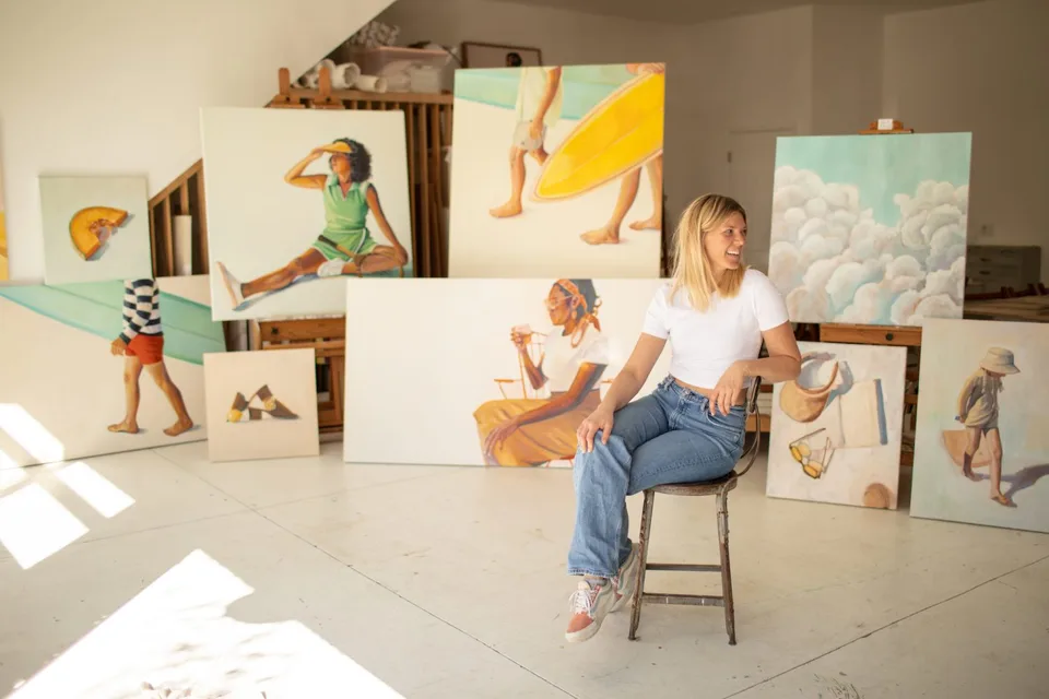 Artist Jenna Alexander Collection Modern Summerscapes