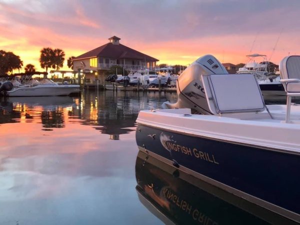 View at Kingfish Grill in St. Augustine
