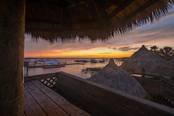 Sunset at the Conch House in St. Augustine