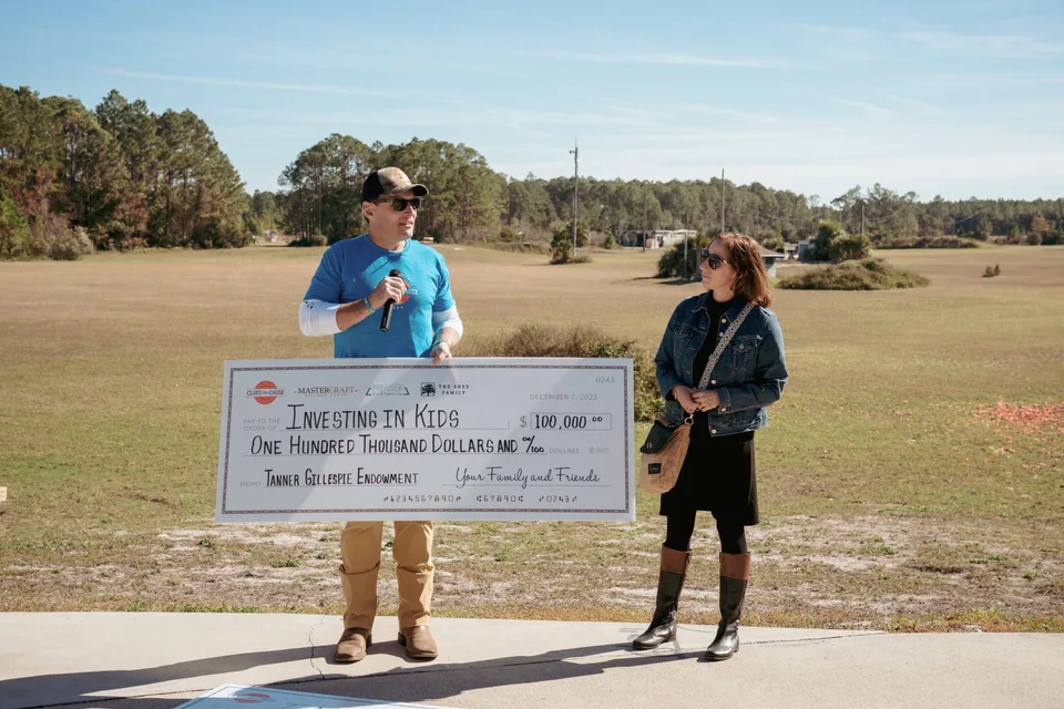 Community Funds Firefighting Scholarship in Tanner Gillespie’s Name